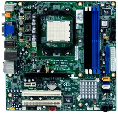 HP 5189-0929 MCP61PM-HM REV:1.0B HT2000 s.AM2 DDR2 Pavillion A6000