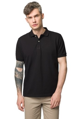 Koszulka Męska Polo Czarna Lancerto Blake 2XL