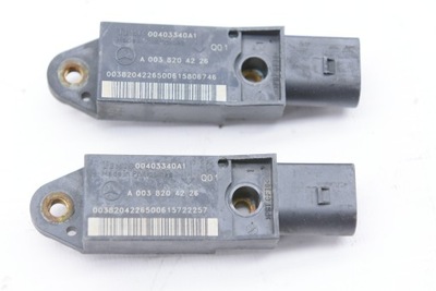 Mercedes slk r171 w171 датчик удару фото №1