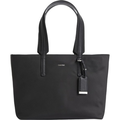 CALVIN KLEIN TOREBKA DAMSKA CK MUST SHOPPER CZARNA