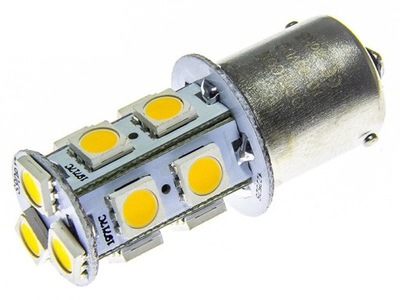 Żarówka LED P21W R10W Ba15s 12V 24V Biały Ciepły