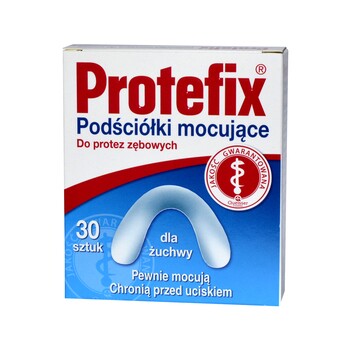 Protefix podściółki mocujące dla żuchwy 30 szt.