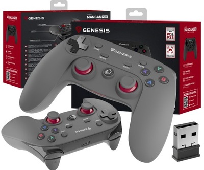 Gamepad GENESIS MANGAN PV65 Kontroler Bezprzewodowy Pad PC/PS3
