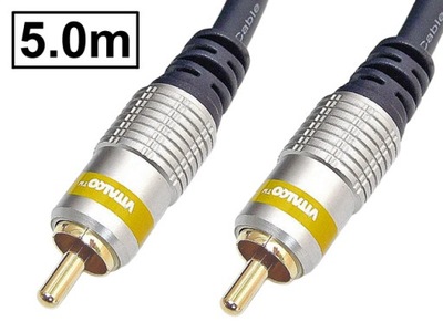 Kabel CINCH RCA-RCA COAXIAL HQ VITALCO 5m