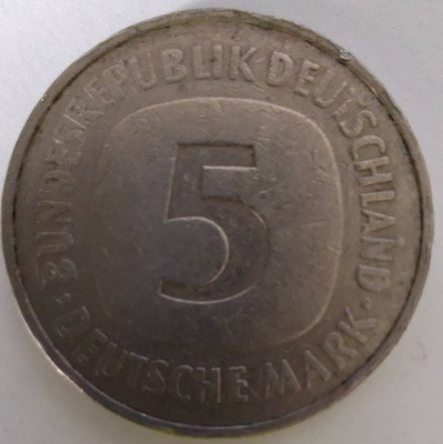 0578 - Niemcy 5 marek, 1975