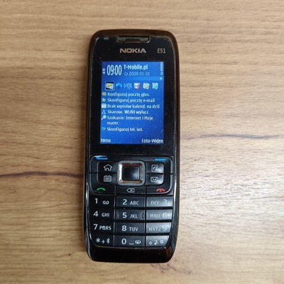 Telefon Nokia e51 bez baterii PL *na części*