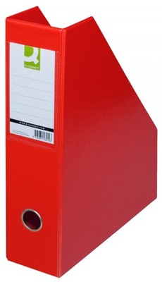 Pojemnik na dokumenty PVC A4/76 czerwony
