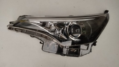 Toyota avensis t27 t29 рестайлинг  линза led фонарь  левая фото №1