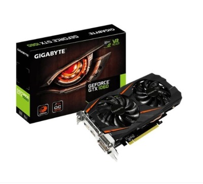 Karta graficzna Gigabyte GeForce GTX 1060 WindForce II OC 6GB GDDR5