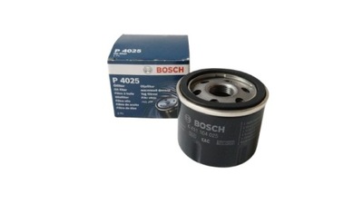 Фільтр оливи bosch 0451104025 p4025 renault clio ii iii iv twingo ii фото №1