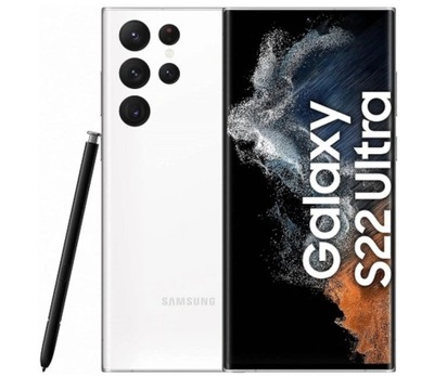 Smartfon Samsung Galaxy S22 Ultra 8 GB / 128 GB biały