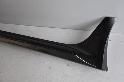 Audi a4 8w s4 rs4 8w9 молдинг порог карбон фото №1