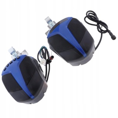 1 PAIR FOR MOTORCYCLE SYSTEM AUDIO BLUETOOTH RADIO FM  