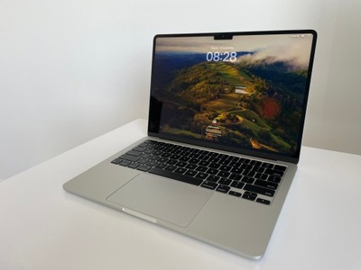 MacBook Air M2 2022 A2681 13,6 SILVER 8GB 512GB SSD MacOS US 10 GPU Okazja!