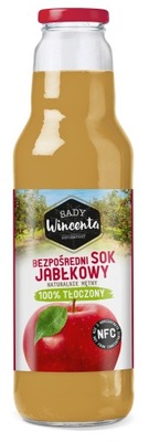 Sady Wincenta Sok jabłkowy butelka 750 ml