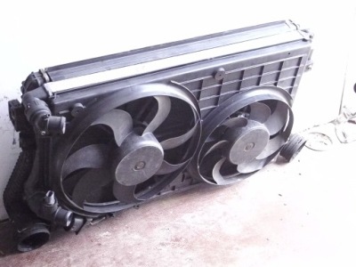 Комплект  радиатор вентилятор vw golf v 1.9tdi фото №1