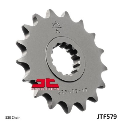 ЗУБЧАТКА ПЕРЕДНЯЯ СТАЛЬНОЙ JT F579-17RB, 530/17Z Z T