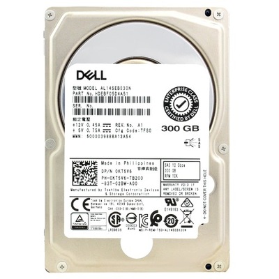 Dell AL14SEB030N 300GB 10k Sas III 2,5" 0KT5V6