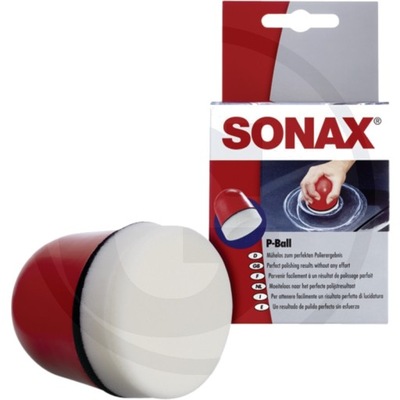 SONAX P-Ball, kulka polerska z gąbką