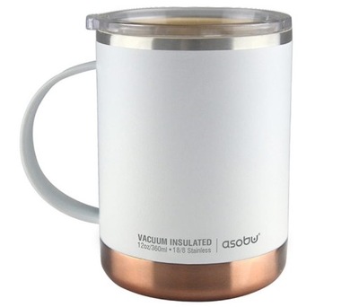 Asobu Ultimate Mug kubek termiczny BIAŁY