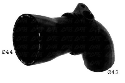 Sasic труба wąż turbo citroen c1 1.4 hdi pm_. pn_ фото №1