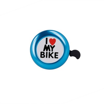 DZWONEK ROWEROWY "I love my bike" niebi