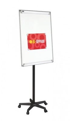 Flipchart mobilny bi-office, 70x102cm, tablica