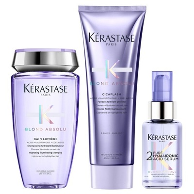 Kerastase Blond Absolu nawilżenie zestaw do włosów