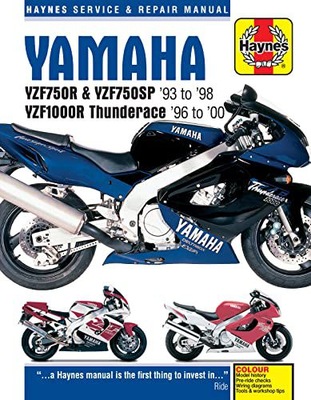 YAMAHA YZF750R MOTORCYCLE REPAIR MECÁNICA - HAYNES [KSIAZKA] 