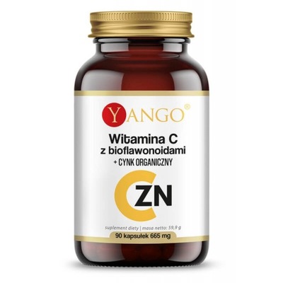 YANGO Witamina C Z Bioflawonoidy Cynk 90K