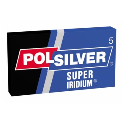 Żyletki Polsilver Super Iridium 5 sztuk