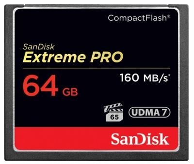 Karta pamięci Sandisk CompactFlash EXTREME PRO64GB