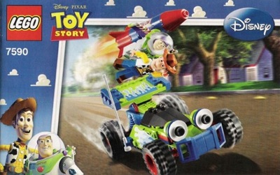 LEGO Toy Story Instrukcja 7590 Woody and Buzz