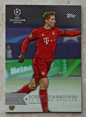 TOPPS UEFA CHAMPIONS LEAGUE SHOWCASE 2015-16 ROBERT LEWANDOWSKI