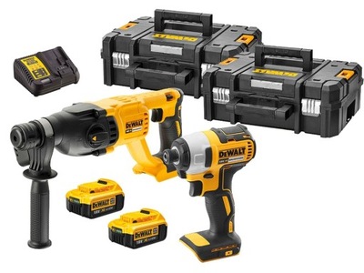 DEWALT DCK2023M2T młotowiertarka DCH133 klucz udarowy DCF787 18V