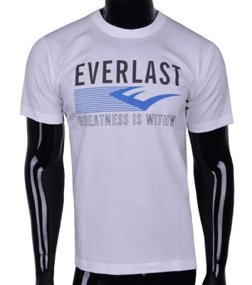 MJ0132 Koszulka męska Everlast biała EVR9297 r. S