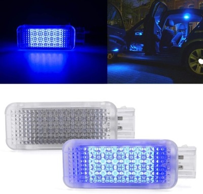 DIODO LUMINOSO LED RETROILUMINACIÓN INTERIOR DE PUERTA AUDI A3 (8V) 2012-2018 A4/S4 B5 1994-2001  