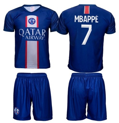 KOMPLET STRÓJ PIŁKARSKI MBAPPE PSG PARIS SAINT GERMAIN r. XL