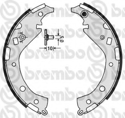 BRAKE SHOES BRAKE TOYOTA RAV-4 2001- SALE  