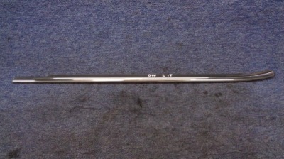 Молдинг уплотнитель дверь alfa romeo giulietta 2010- левая задняя хром фото №1