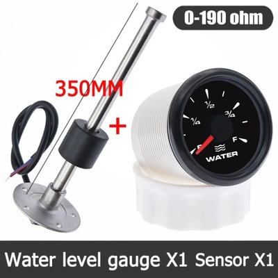 52MM WATER LEVEL GAUGE WATER LEVEL СЕНСОР 0~190 OHM WITH 7 COLOR B~75081