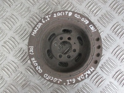 Шкив коленчатого вала коленчатого mazda 6 2.0 citd 02-07r фото №1