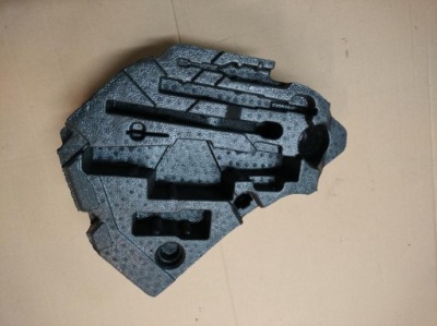 Вкладыш рычаг переключения передач  кронштейн багажника пенополистирол opel crossland x c3 aircross идеальное состояние фото №1