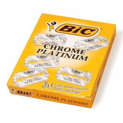 Żyletki BIC Chrome Platinum 100 szt
