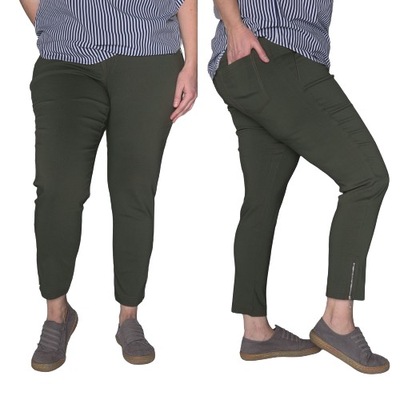 Spodnie z zameczkami Cevlar kolor khaki rozmiar 52