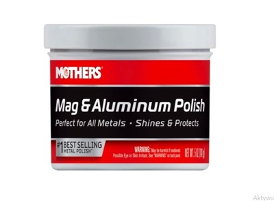 MOTHERS Mag&Aluminum Polish Pasta do polerowania chromu aluminium stali nie