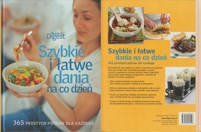 SZYBKIE I ŁATWE DANIA NA CO DZIEŃ Reader's Digest