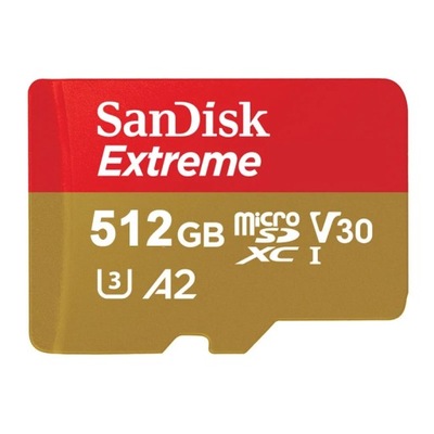 SanDisk Karta pamięci Micro SD Extreme micro-512GB
