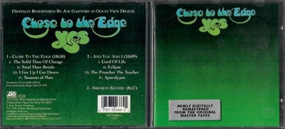 Yes - Close To The Edge CD Album wyd. USA