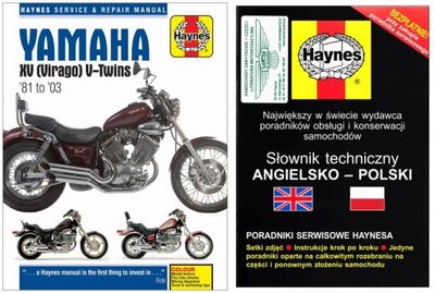 YAMAHA VIRAGO XV 535 750 1000 1100 (1981-2003 MANUAL REPARACIÓN +GRATIS 24H  